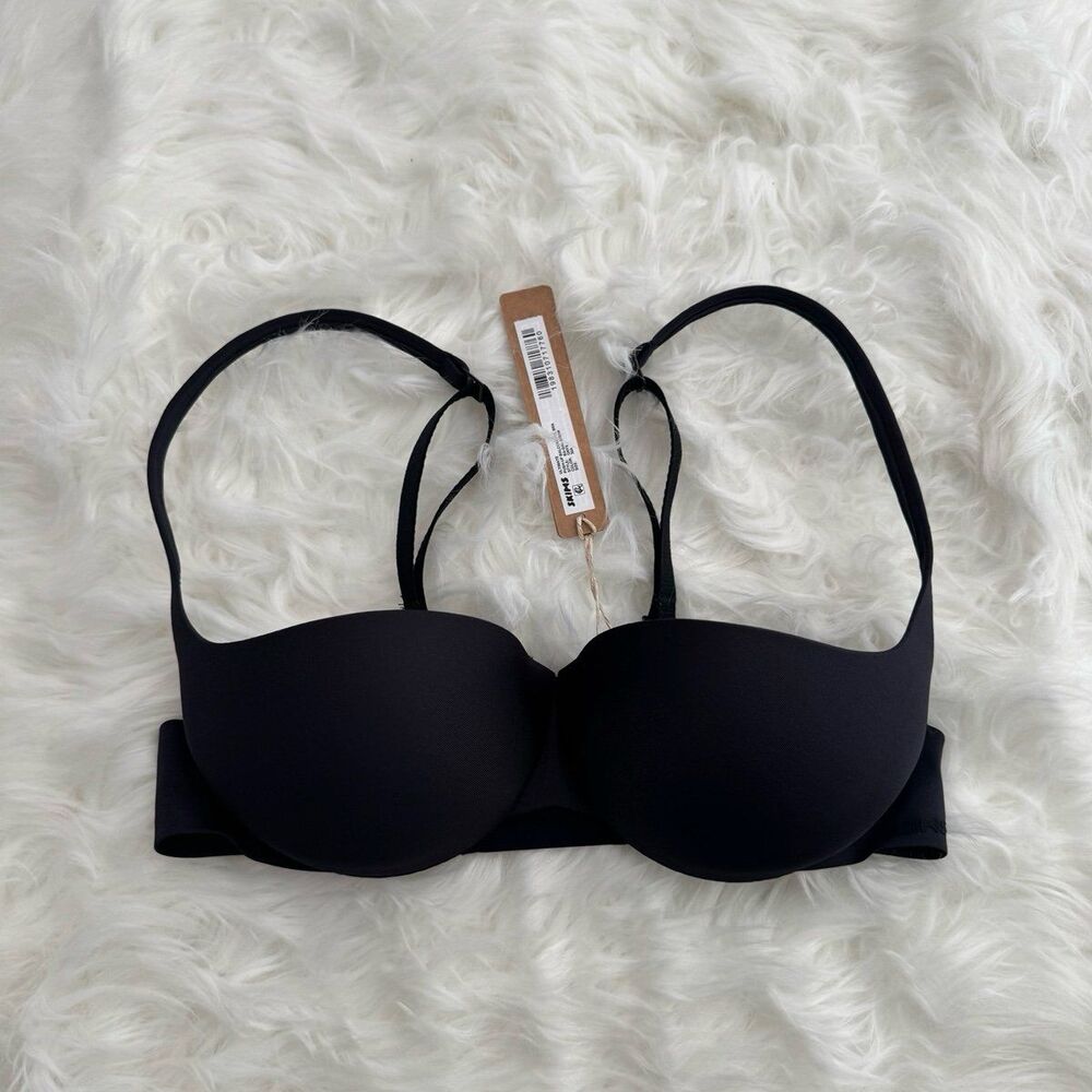Skims Ultimate Balconette Push Up Bra Onyx Size 30A